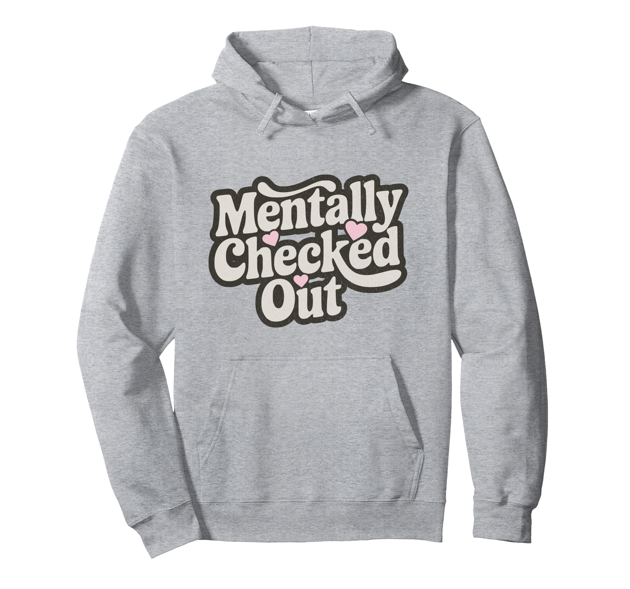Burnout Anxiety Overstimulated Mental Hoodie - Streetwear Style Unisex - T-Shirt, Sweatshirt, Hoodie