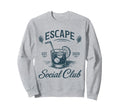 Escape Social Club Island Luxe Introvert Sweatshirt - Graphic Print Unisex - T-Shirt, Sweatshirt, Hoodie