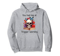 You Had Me Trigger Warning Smut Books Hoodie - Novelty Apparel for Adults - T-Shirt, Sweatshirt, Hoodie