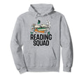 Summer Reading Squad Read Book Club Hoodie - Custom Art Print Men Women - T-Shirt, Sweatshirt, Hoodie