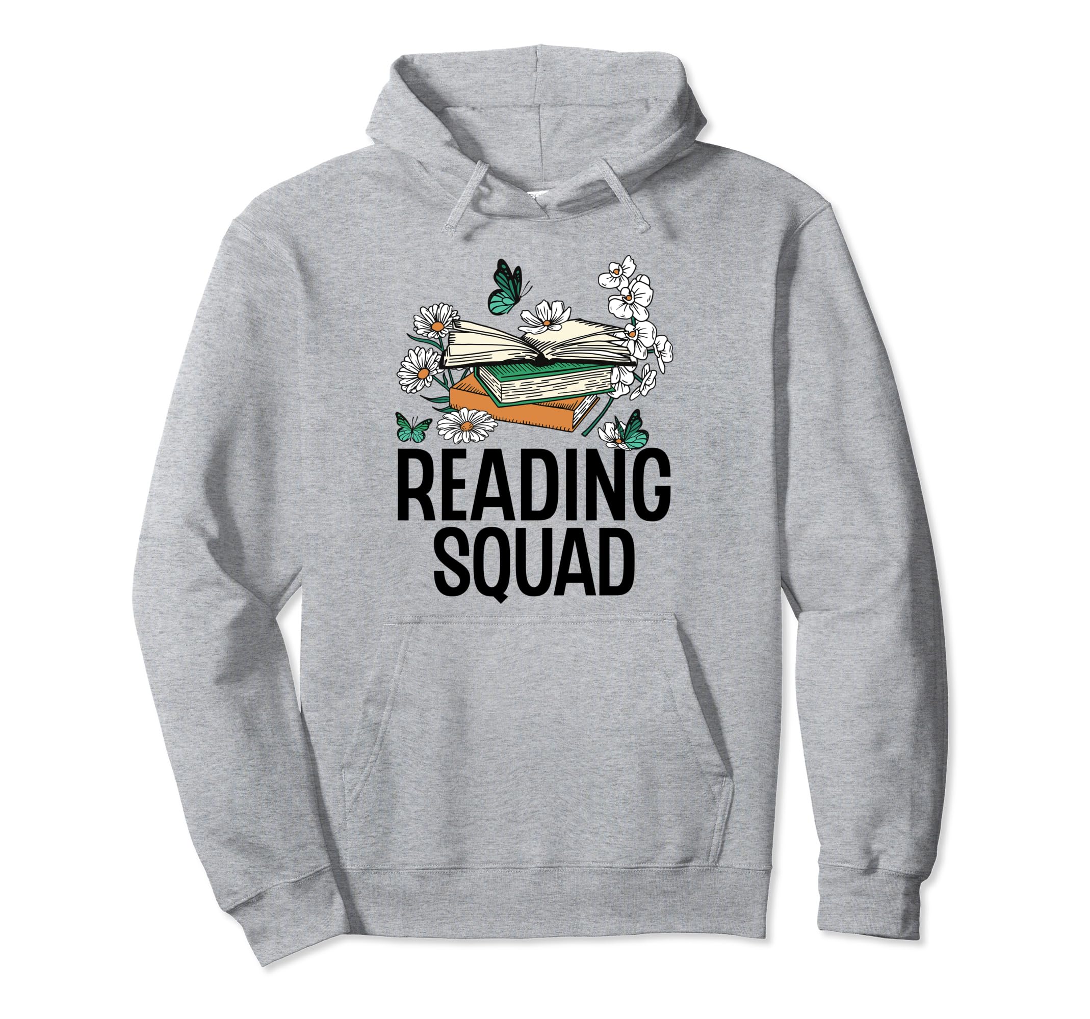 Summer Reading Squad Read Book Club Hoodie - Custom Art Print Men Women - T-Shirt, Sweatshirt, Hoodie