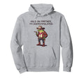 Hold Partner Im Overstimulated Funny Hoodie - Casual Everyday Wear Unisex - T-Shirt, Sweatshirt, Hoodie