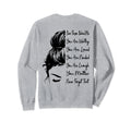 Dear Person Behind Me You Are Worthy Sweatshirt - Streetwear Style Unisex - T-Shirt, Sweatshirt, Hoodie