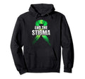 End Stigma Mental Health Awareness Green Hoodie - Streetwear Style Unisex - T-Shirt, Sweatshirt, Hoodie