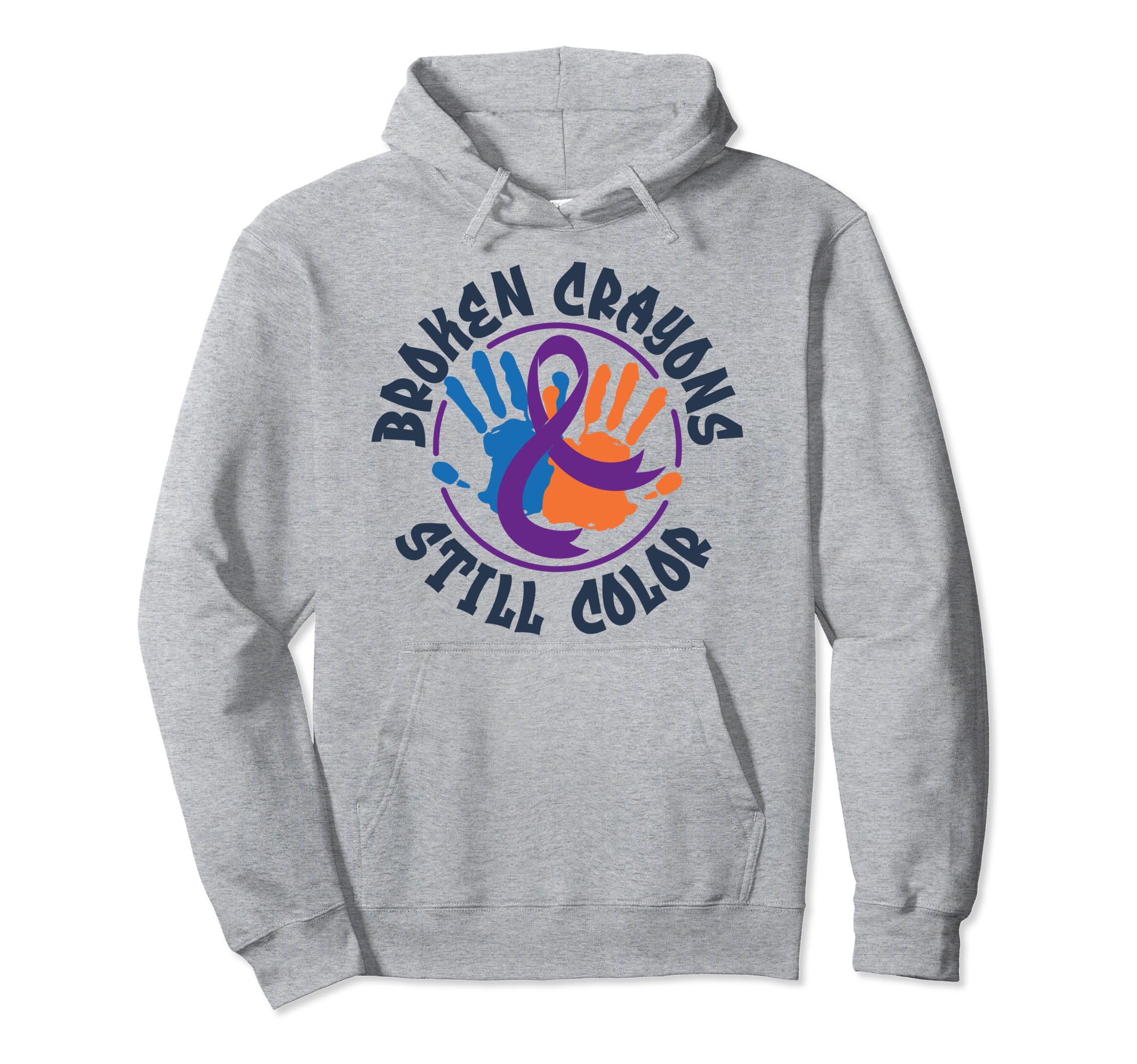 Broken Crayons Still Color Suicide Hoodie - Aesthetic Graphic Men Women - T-Shirt, Sweatshirt, Hoodie