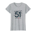 51 Living Plot Twist Birthday Gift T-Shirt - Trendy Graphic for Adults - T-Shirt, Sweatshirt, Hoodie