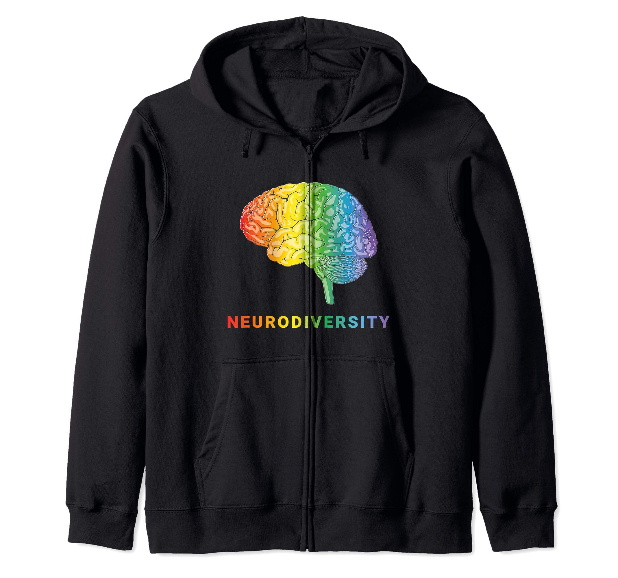 Embrace Neurodiversity Adhd Autism Sweatshirt - Minimalist Print Unisex - T-Shirt, Sweatshirt, Hoodie