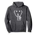 Shhh Quiet Sign Silence Tranquility Hoodie - Unique Graphic Men Women - T-Shirt, Sweatshirt, Hoodie