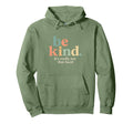 Be Kind Its Really Not That Hard Positive Hoodie - Minimalist Print Unisex - T-Shirt, Sweatshirt, Hoodie