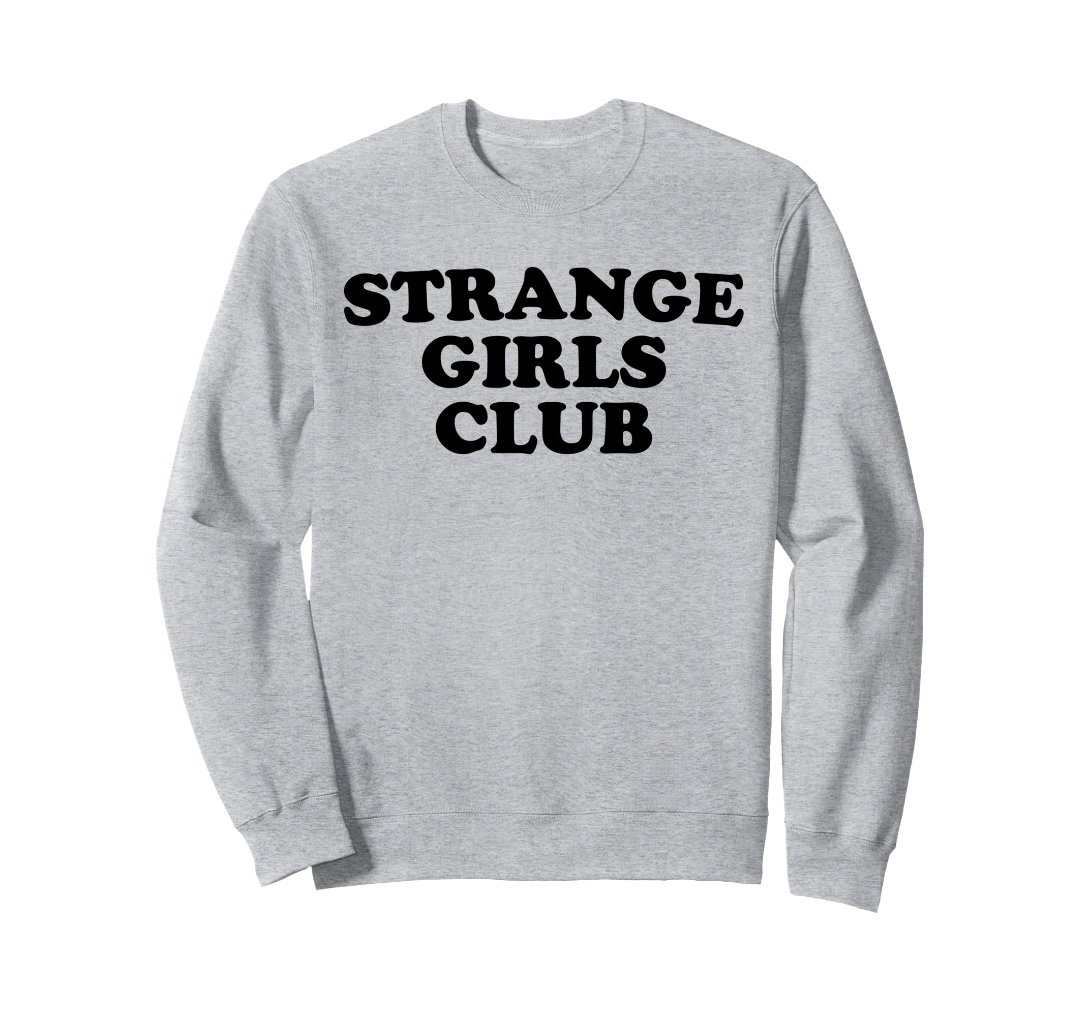 Strange Club Funny Weird Sweatshirt - Minimalist Print for Adults - T-Shirt, Sweatshirt, Hoodie