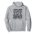 Overthinking Overthinker Funny Hoodie - Minimalist Print for Adults - T-Shirt, Sweatshirt, Hoodie
