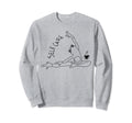 Funny Self Care Frog Doing Yoga Coffee Sweatshirt - Graphic Print Men Women - T-Shirt, Sweatshirt, Hoodie