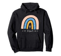 Be Kind Rainbow Bee Kind Inspirational Hoodie - Minimalist Print Unisex - T-Shirt, Sweatshirt, Hoodie