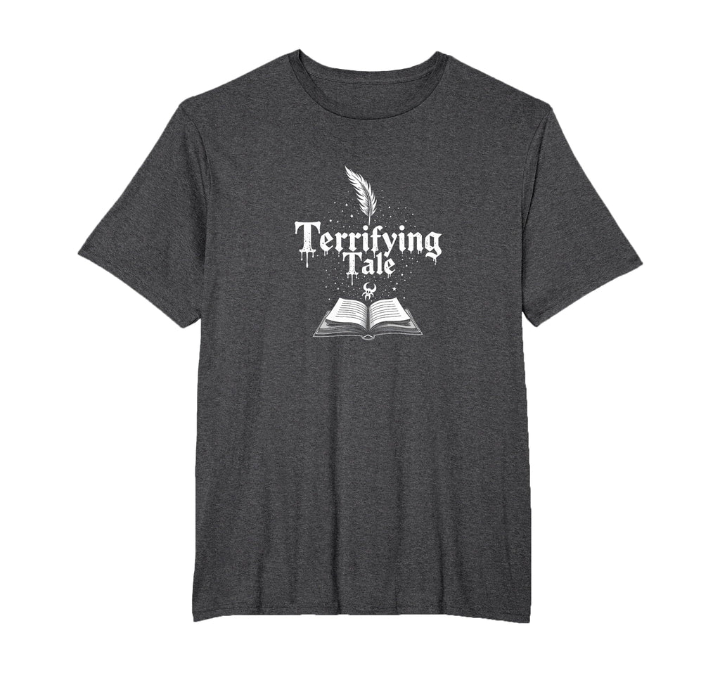 Halloween Literature Terrifying Tale T-Shirt - Unique Graphic Unisex - T-Shirt, Sweatshirt, Hoodie