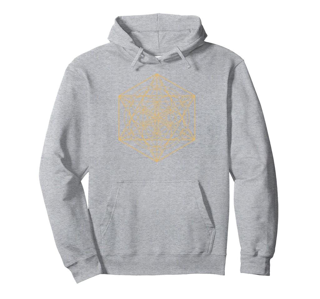 Chakra Tetrahedron Merkaba Yoga Hoodie - Aesthetic Graphic for Adults - T-Shirt, Sweatshirt, Hoodie