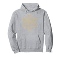 Chakra Tetrahedron Merkaba Yoga Hoodie - Aesthetic Graphic for Adults - T-Shirt, Sweatshirt, Hoodie