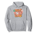 Self Love Club Hippie Groovy Daisy Funky Hoodie - Streetwear Style Unisex - T-Shirt, Sweatshirt, Hoodie