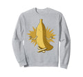 Banana Yoga Meditation Yoga Poses Sweatshirt - Trendy Graphic Unisex - T-Shirt, Sweatshirt, Hoodie