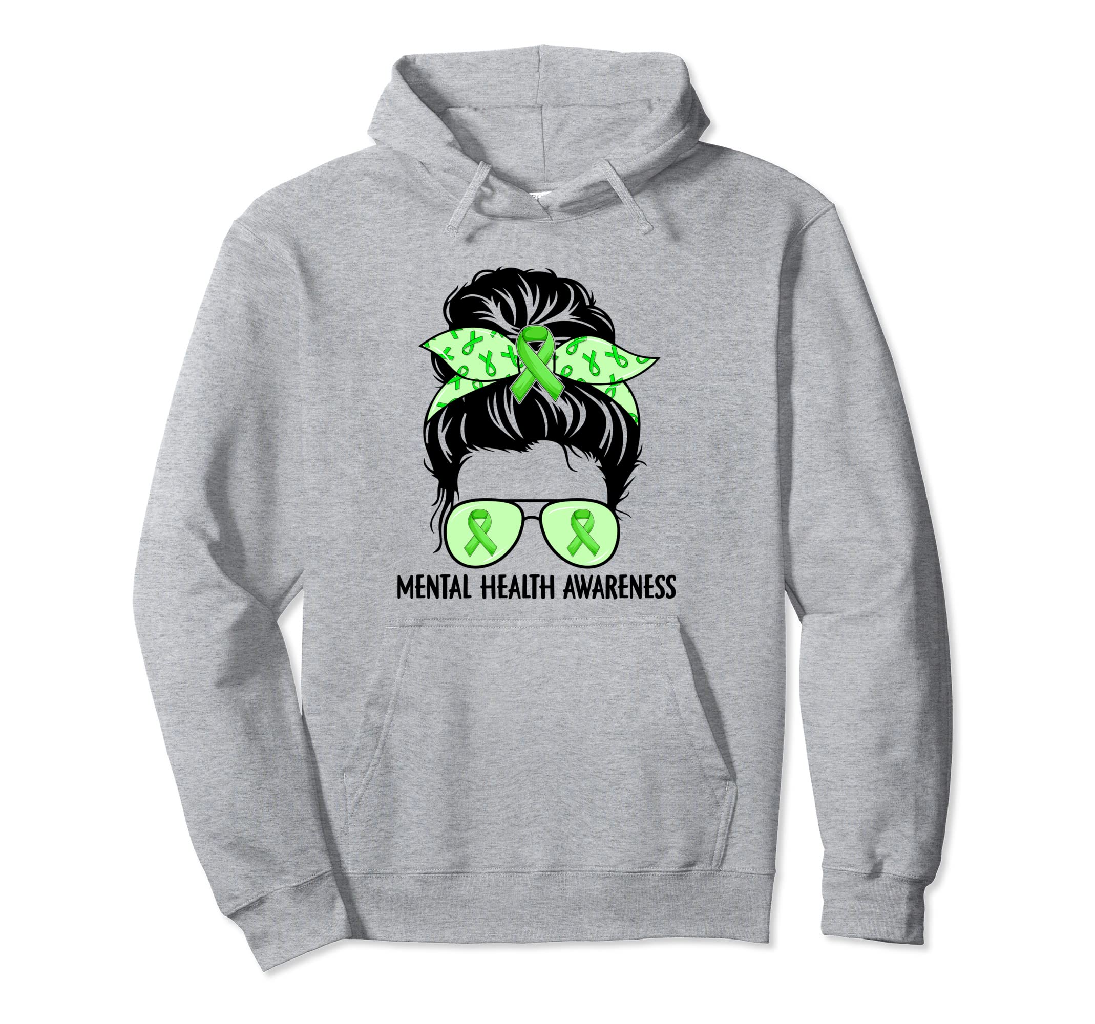 Mental Health Awareness Support Therapy Hoodie - Aesthetic Graphic Unisex - T-Shirt, Sweatshirt, Hoodie