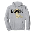 Book Worm Reading Hoodie - Casual Everyday Wear Men Women - T-Shirt, Sweatshirt, Hoodie