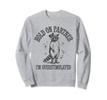 Funny Raccoon Cowboy Hold Partner Sweatshirt - Streetwear Style for Adults - T-Shirt, Sweatshirt, Hoodie
