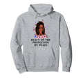 Heavy Protecting My Peace Afro Black Hoodie - Novelty Apparel for Adults - T-Shirt, Sweatshirt, Hoodie