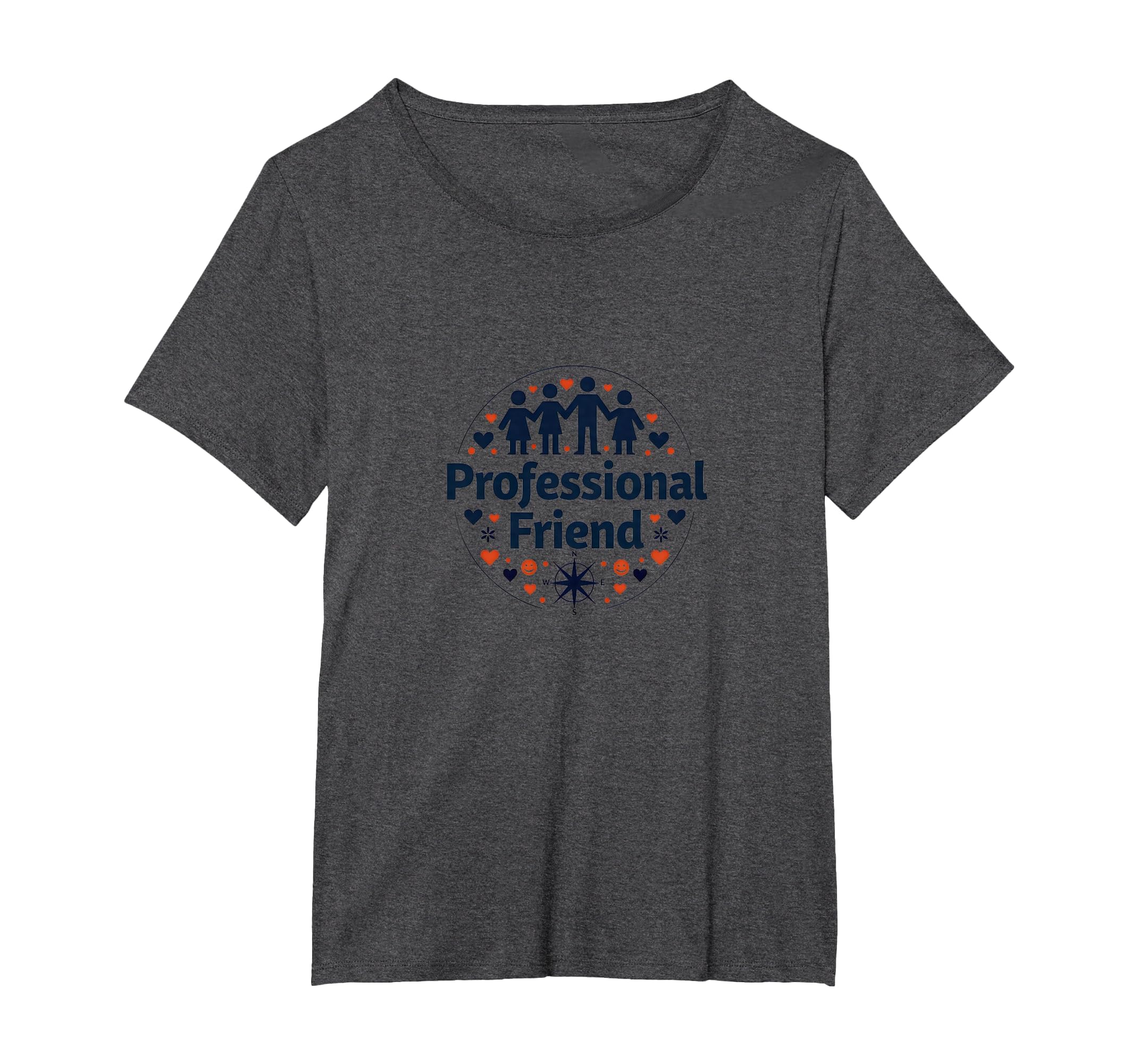 Professional Friend Emotional Support T-Shirt - Novelty Apparel for Adults - T-Shirt, Sweatshirt, Hoodie