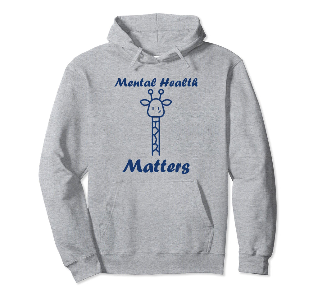 Animal Brain Illness Girafe Mental Hoodie - Unique Graphic for Adults - T-Shirt, Sweatshirt, Hoodie