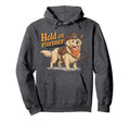 Hold Partner Im Overstimulated Western Hoodie - Custom Art Print Unisex - T-Shirt, Sweatshirt, Hoodie