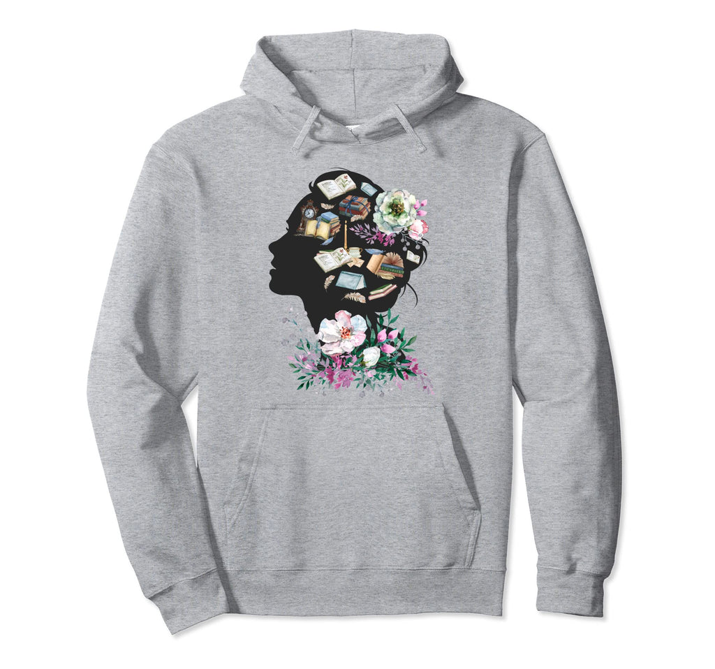 Read Book Library Reading Lovers Hoodie - Aesthetic Graphic for Adults - T-Shirt, Sweatshirt, Hoodie