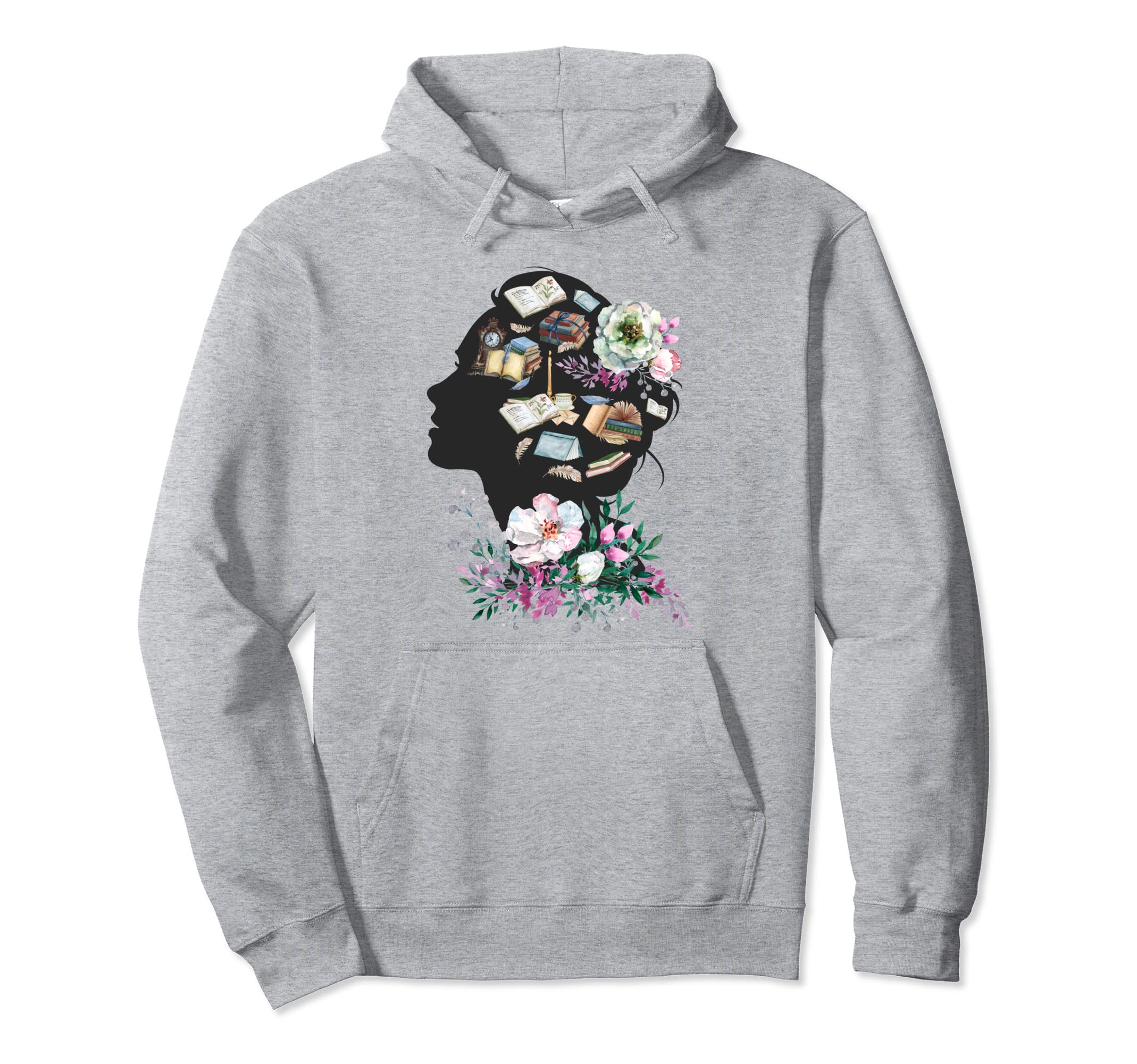 Read Book Library Reading Lovers Hoodie - Aesthetic Graphic for Adults - T-Shirt, Sweatshirt, Hoodie