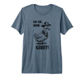Cowboy Duck Go Now Git Funny T-Shirt - Unique Graphic Men Women - T-Shirt, Sweatshirt, Hoodie