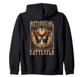 Antisocial Butterfly Gift Hoodie - Graphic Print Unisex - T-Shirt, Sweatshirt, Hoodie