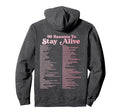 99 Reasons To Stay Alive Mental Health Hoodie - Unique Graphic for Adults - T-Shirt, Sweatshirt, Hoodie