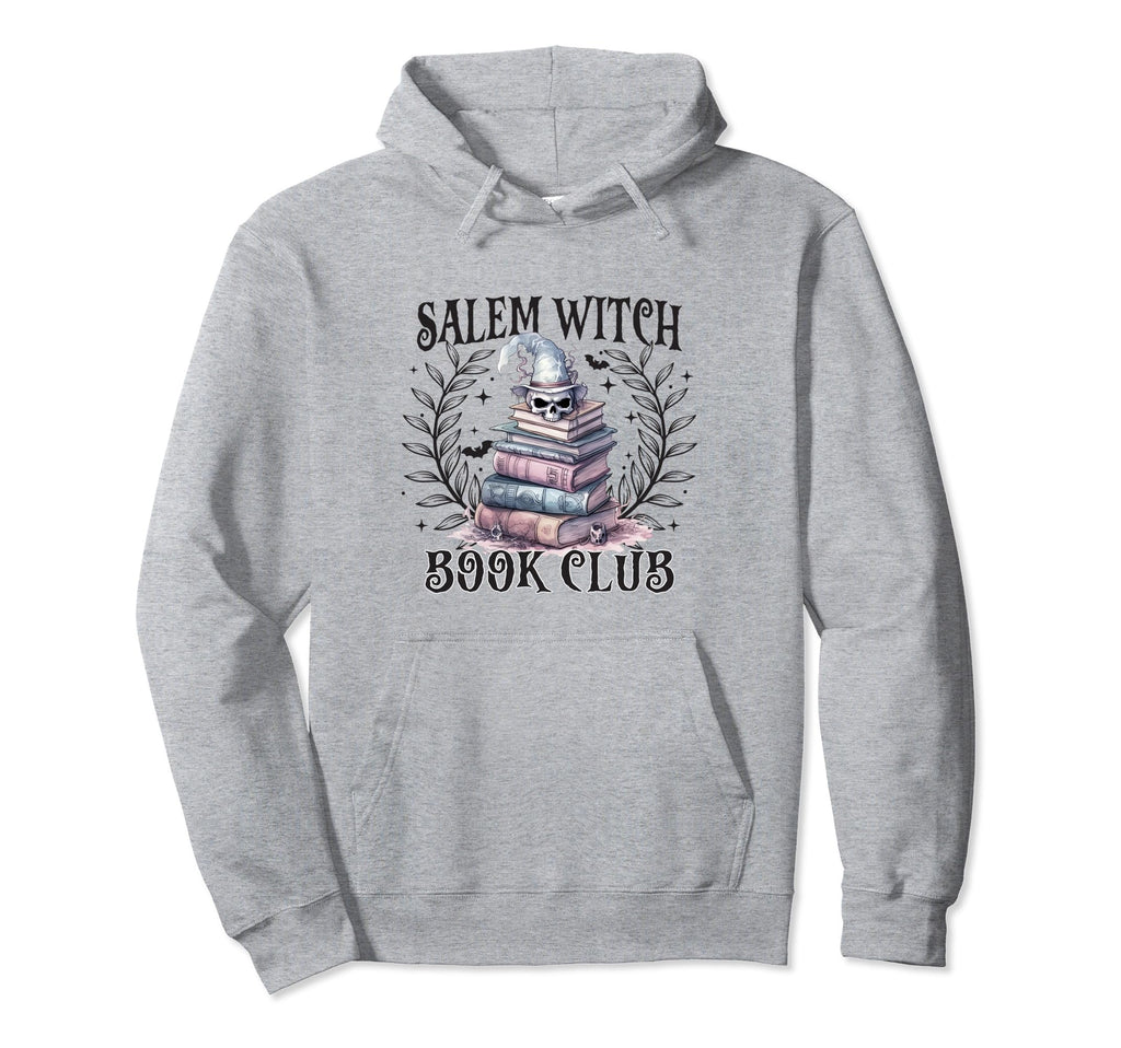 Salem Witch Book Club Hoodie - Minimalist Print Unisex - T-Shirt, Sweatshirt, Hoodie