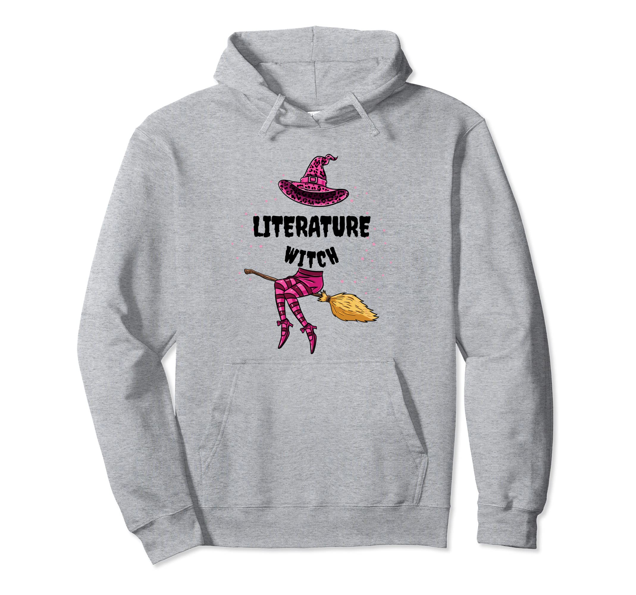 Literature Witch Halloween Literature Hoodie - Streetwear Style Men Women - T-Shirt, Sweatshirt, Hoodie