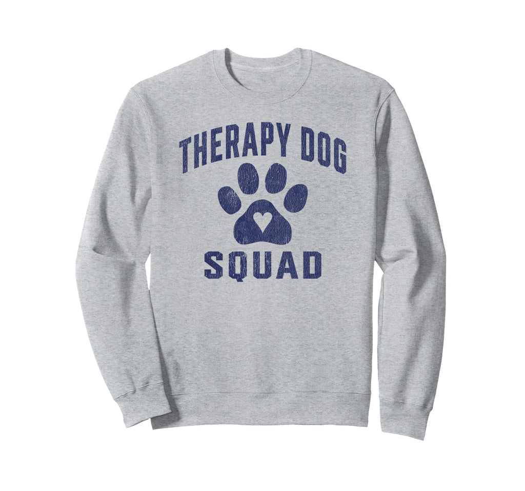 Therapy Dog Team Handler Animal Sweatshirt - Minimalist Print Men Women - T-Shirt, Sweatshirt, Hoodie