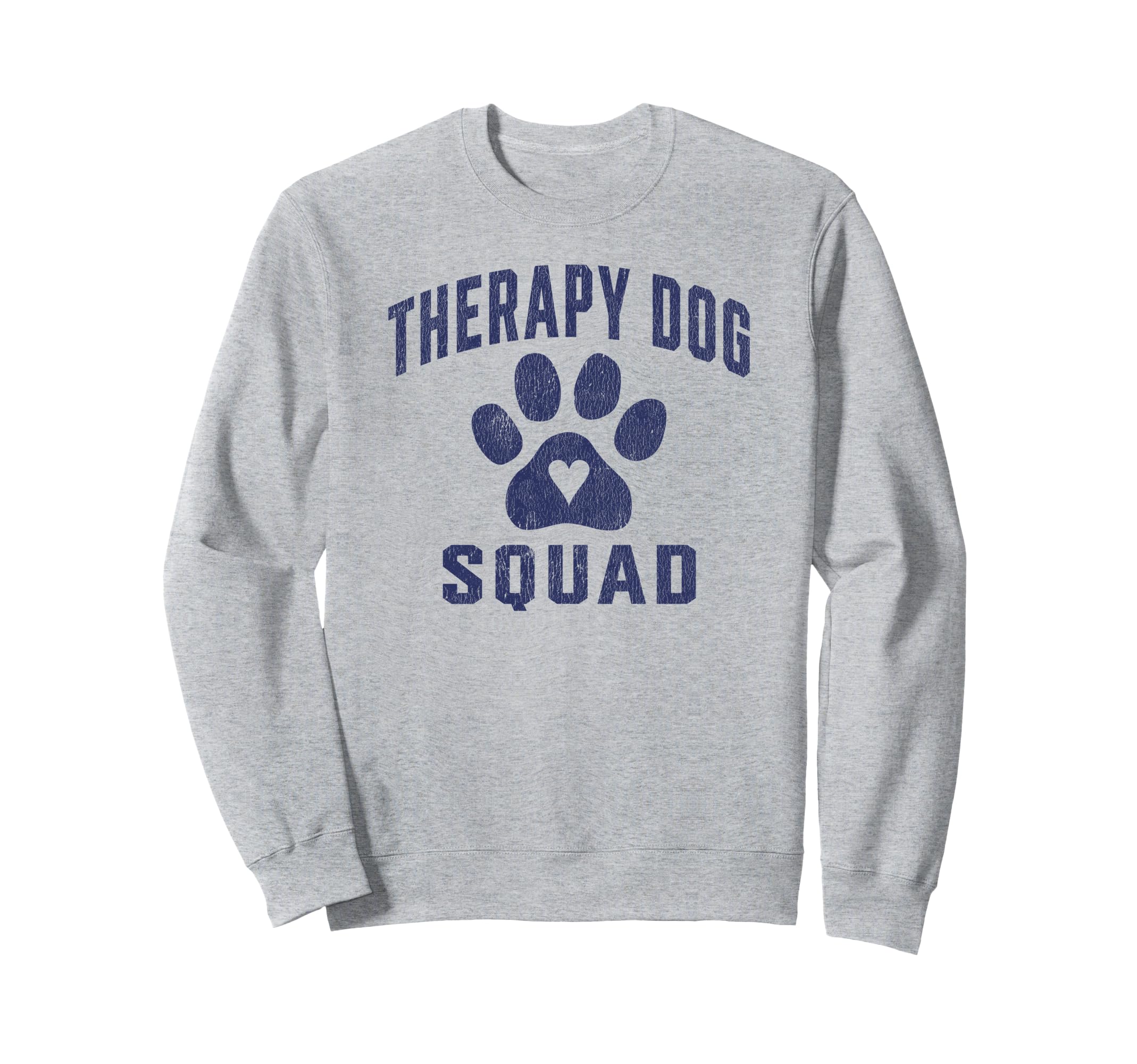 Therapy Dog Team Handler Animal Sweatshirt - Minimalist Print Men Women - T-Shirt, Sweatshirt, Hoodie