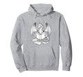 Dragon Reading Book Bookworm Books Hoodie - Fun Novelty Design Unisex - T-Shirt, Sweatshirt, Hoodie