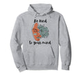 Be Kind To Your Mind Mental Health Hoodie - Minimalist Print Men Women - T-Shirt, Sweatshirt, Hoodie