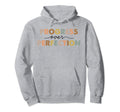 Gwgm Progress Over Perfection Hoodie - Fun Novelty Design for Adults - T-Shirt, Sweatshirt, Hoodie