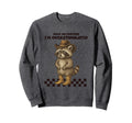 Hold Partner Im Overstimulated Sweatshirt - Custom Art Print for Adults - T-Shirt, Sweatshirt, Hoodie