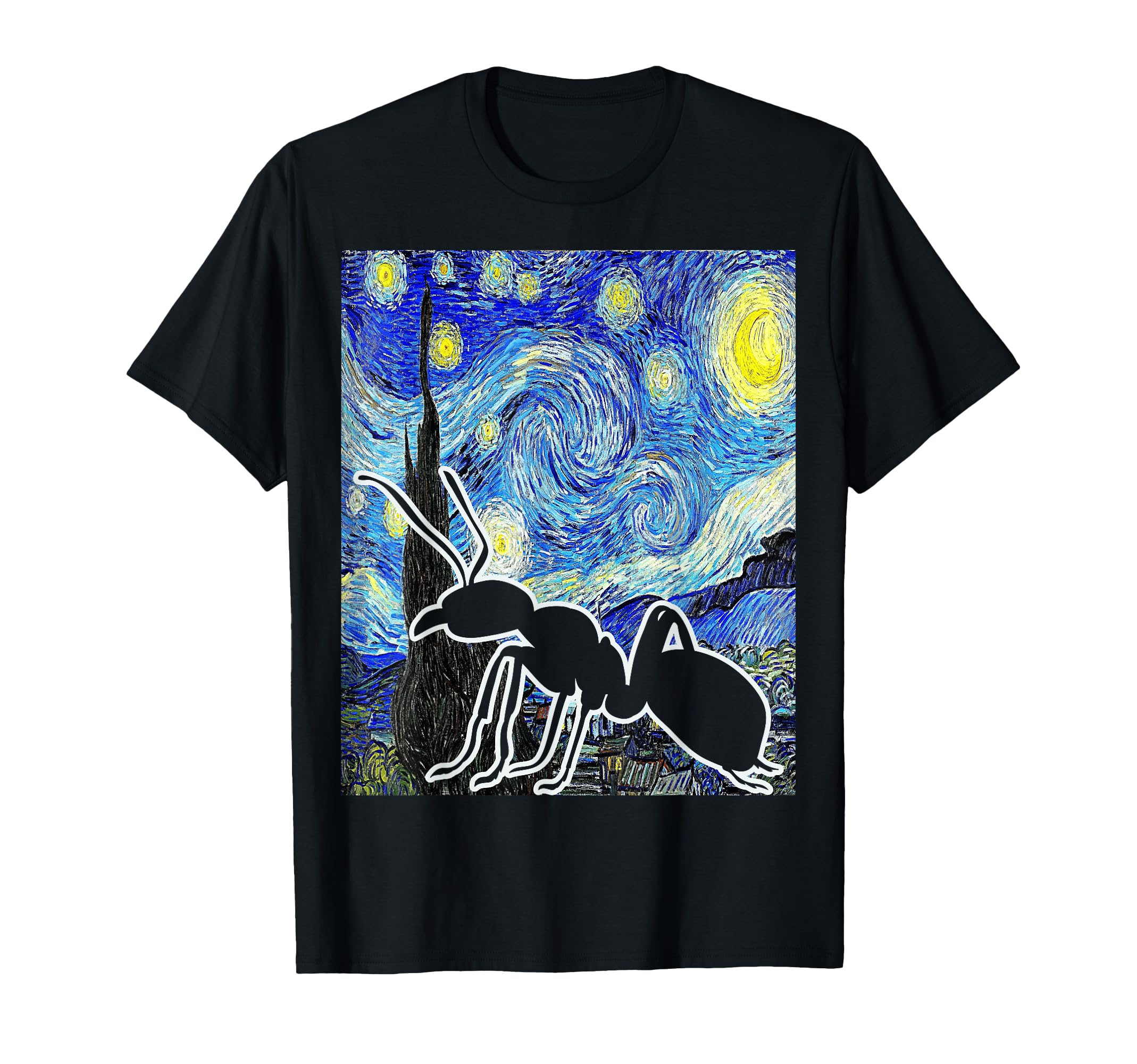 Ant Starry Night Ant Keeper T-Shirt - Unique Graphic Men Women - T-Shirt, Sweatshirt, Hoodie