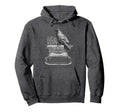 Funny Writer Dark And Stormy Night L Hoodie - Graphic Print Men Women - T-Shirt, Sweatshirt, Hoodie