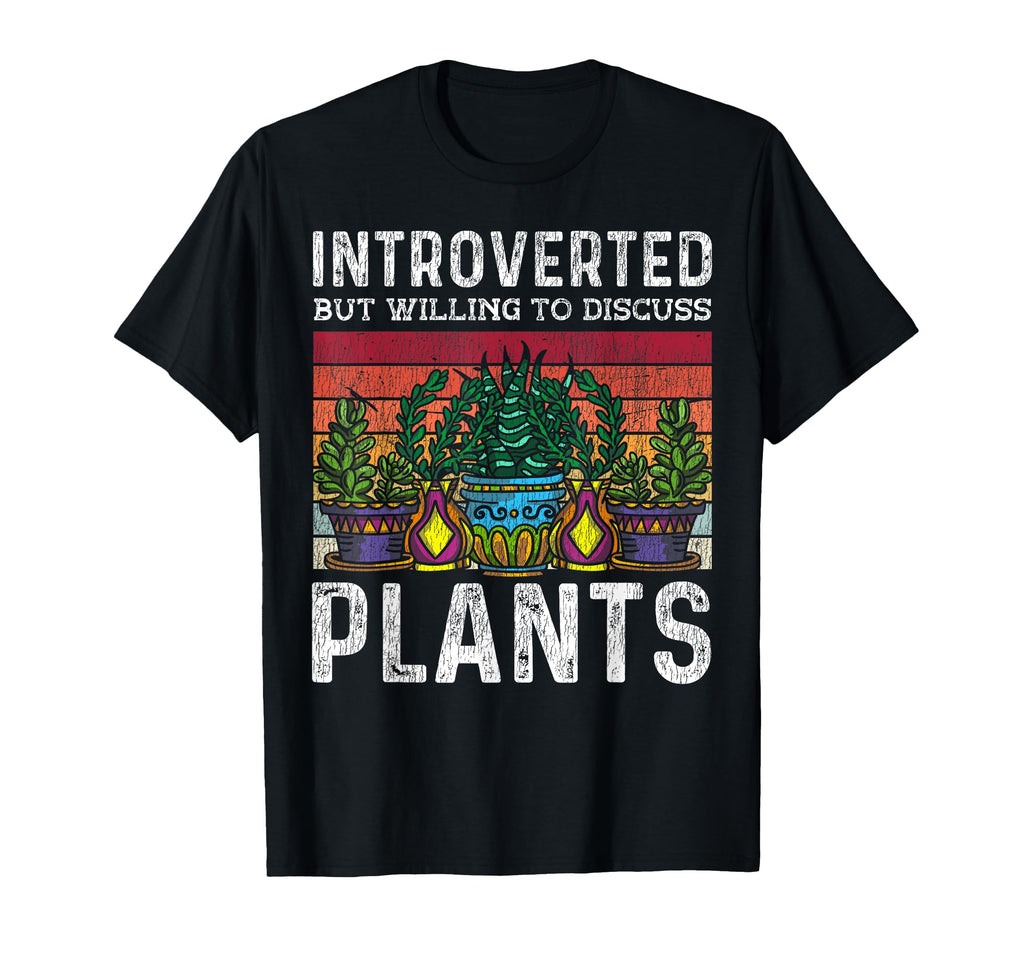 Gardening Potted Plant Cactus T-Shirt - Custom Art Print Men Women - T-Shirt, Sweatshirt, Hoodie
