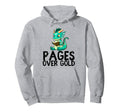 Dragon Reading Book Worm Nerd School Read Hoodie - Graphic Print Men Women - T-Shirt, Sweatshirt, Hoodie