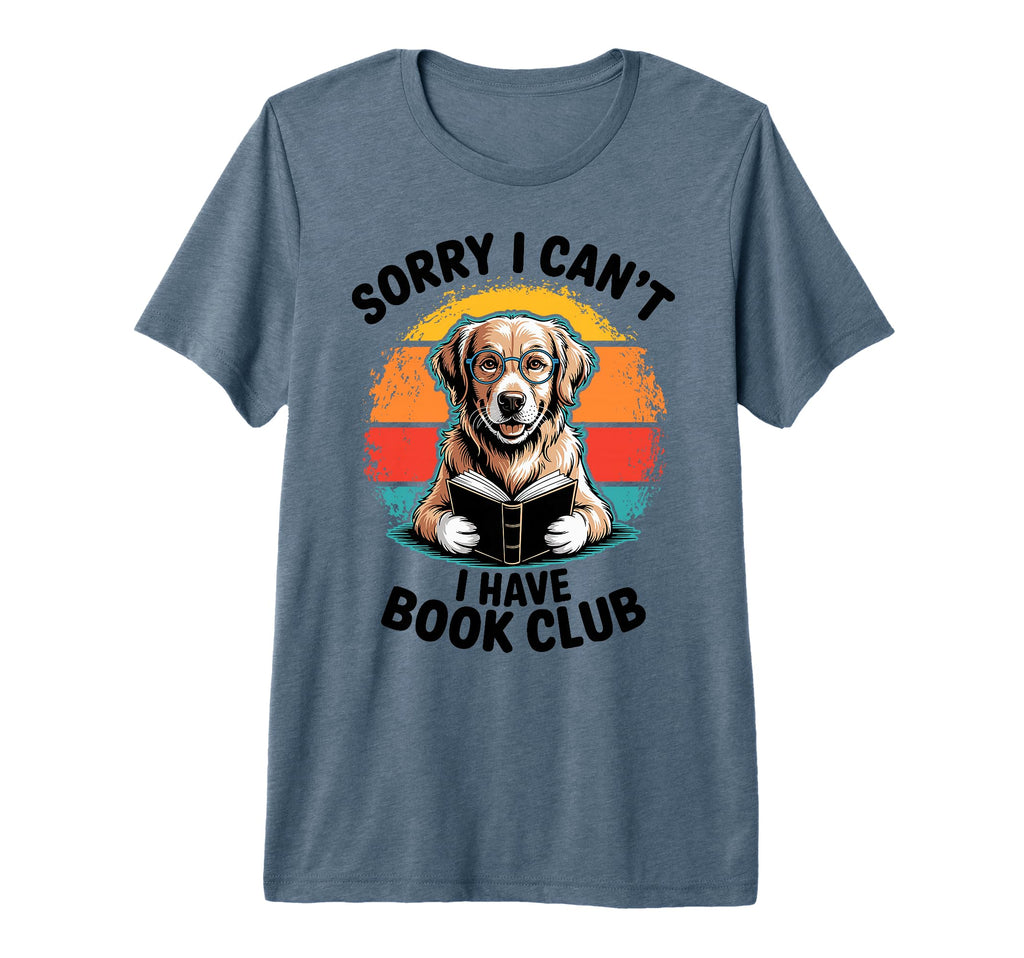 Sorry I Cant I Have Book Club T-Shirt - Minimalist Print for Adults - T-Shirt, Sweatshirt, Hoodie