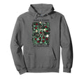Home Is Where My Plants Are Skull Flower Hoodie - Novelty Apparel Unisex - T-Shirt, Sweatshirt, Hoodie