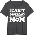 Ich kann Nicht ruhig bleiben Ich bin die Mutter eines Fuballgokeeters T-Shirt Unisex T-shirt, Sweatshirt, Hoodie, Long Sleeve Tee - T-Shirt, Sweatshirt, Hoodie