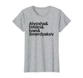 Dostoevsky Brothers Karamazov T-Shirt - Fun Novelty Design for Adults - T-Shirt, Sweatshirt, Hoodie